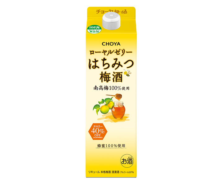 ローヤルゼリーはちみつ梅酒 製品情報 チョーヤ梅酒株式会社