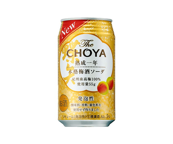 The CHOYA 熟成一年ソーダ