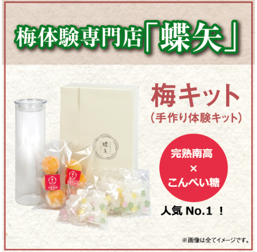 梅体験専門店「蝶矢」梅キット